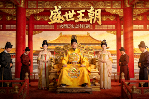历史剧海报 - 古代宫殿与帝王场景